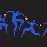 Cutout Modern Dancers a la Matisse - Cover-Alls Decals