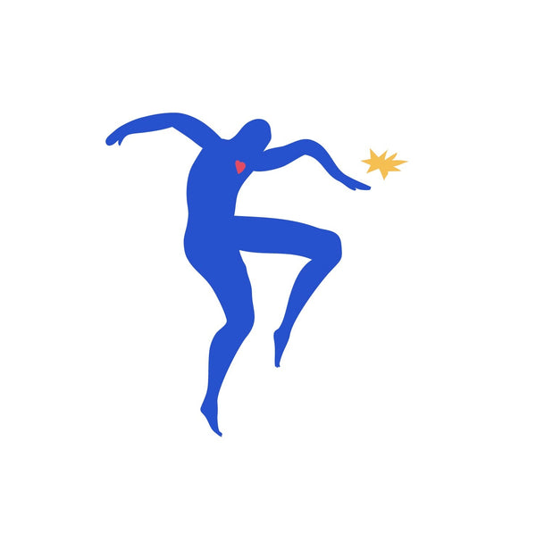 Cutout Modern Dancers a la Matisse - Cover-Alls Decals