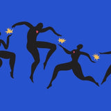 Cutout Modern Dancers a la Matisse - Cover-Alls Decals