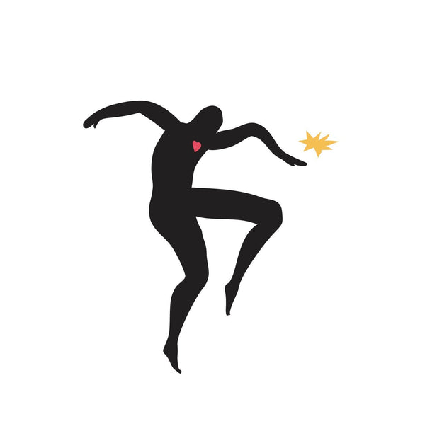 Cutout Modern Dancers a la Matisse - Cover-Alls Decals