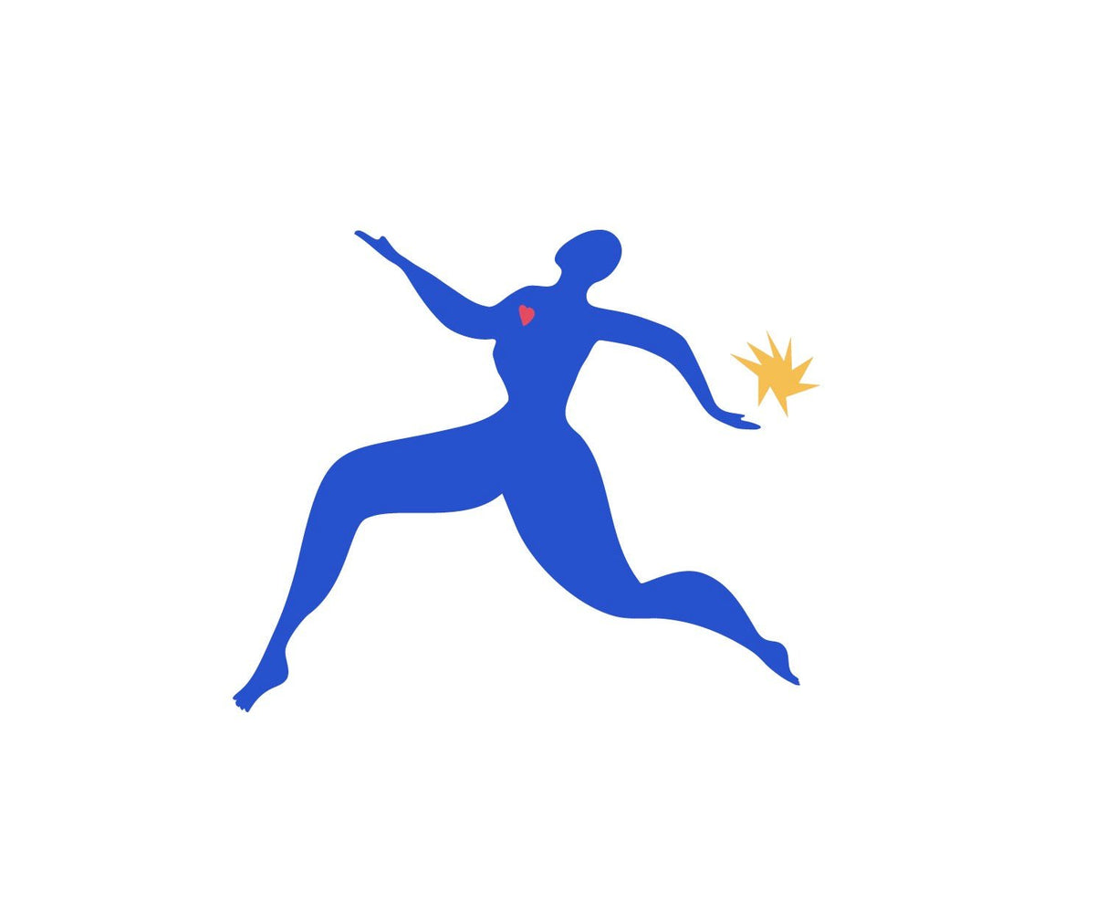 Cutout Modern Dancers a la Matisse - Cover-Alls Decals