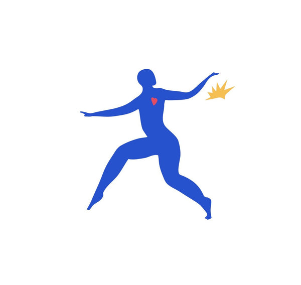 Cutout Modern Dancers a la Matisse - Cover-Alls Decals
