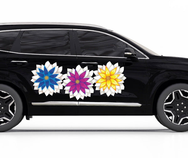 Dancing Dahlias Decals - Cover-Alls Decals