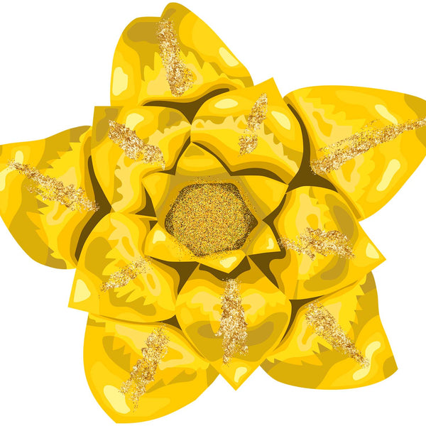 Daring Daffodils Decals - Cover-Alls Decals