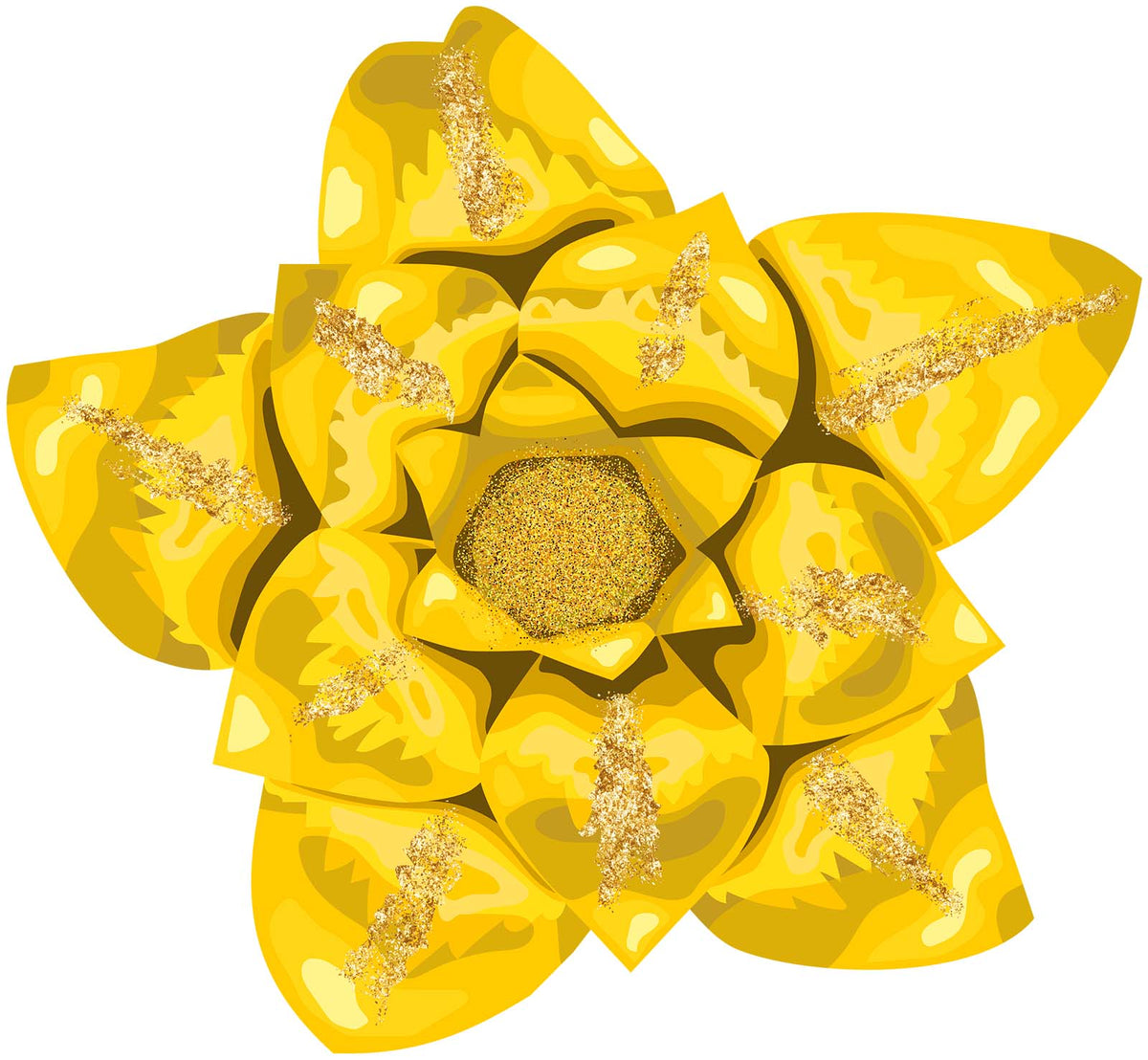 Daring Daffodils Decals - Cover-Alls Decals