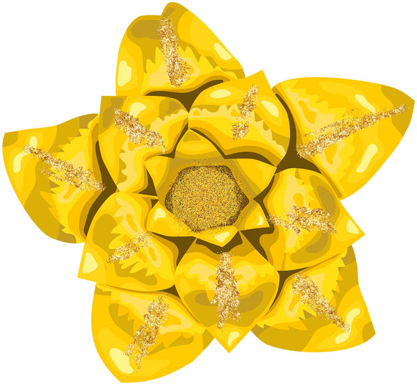 Daring Daffodils Decals - Cover-Alls Decals