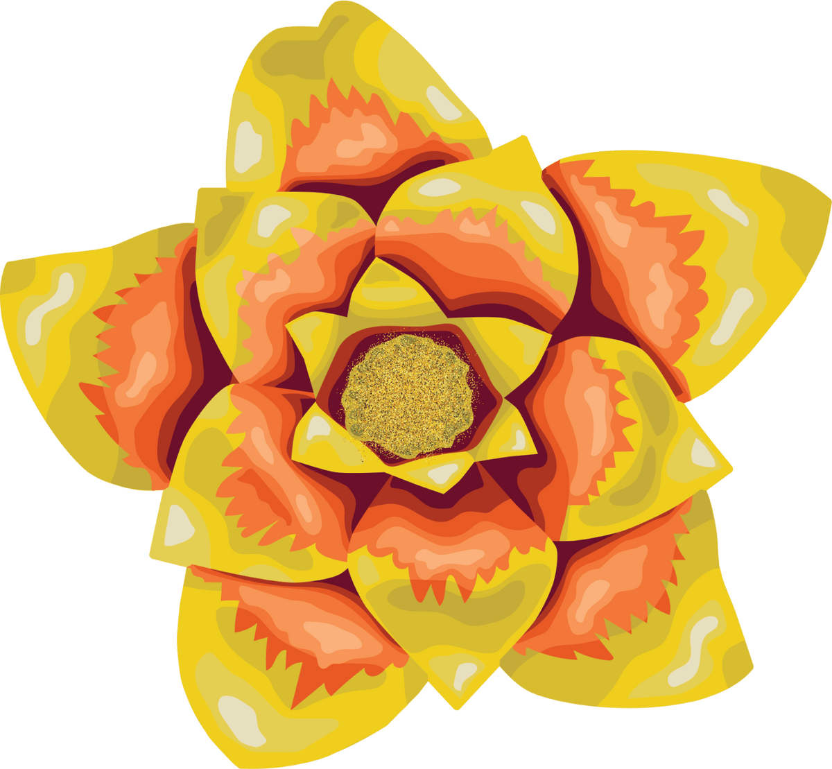 Daring Daffodils Decals - Cover-Alls Decals