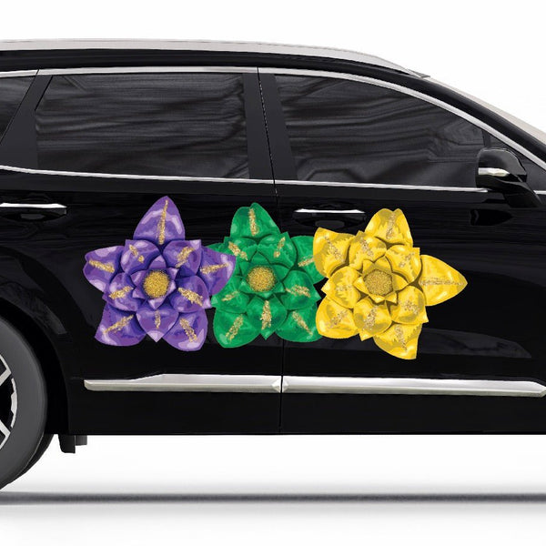 Daring Daffodils - Car Floats Reusable Car Decals