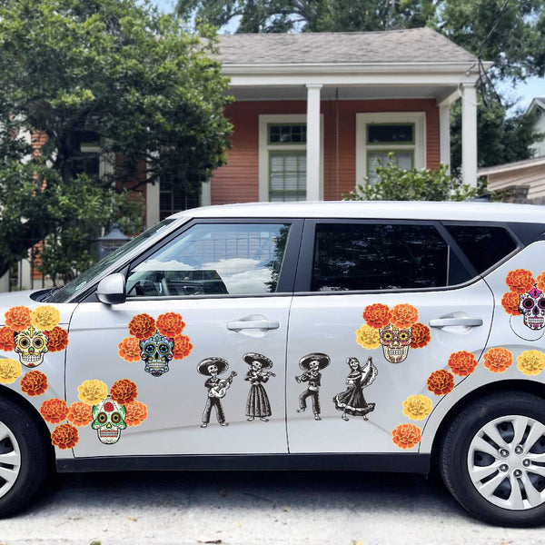 Day of the Dead Mariachi Band - Cover-Alls Decals