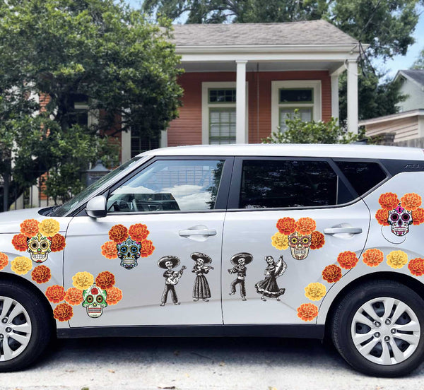 Day of the Dead Mariachi Band - Cover-Alls Decals