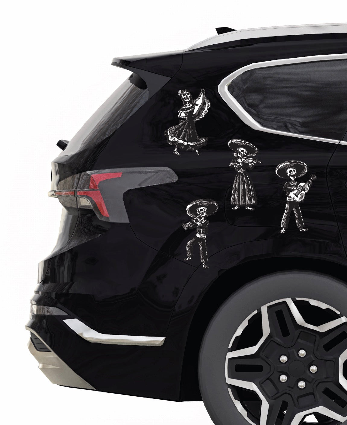 Day of the Dead Mariachi Band - Cover-Alls Decals