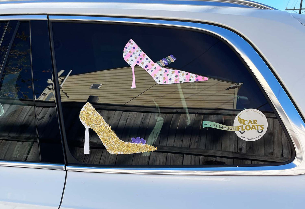 Decorate-it-yourself Shoe Cutouts Decals - Cover-Alls Decals