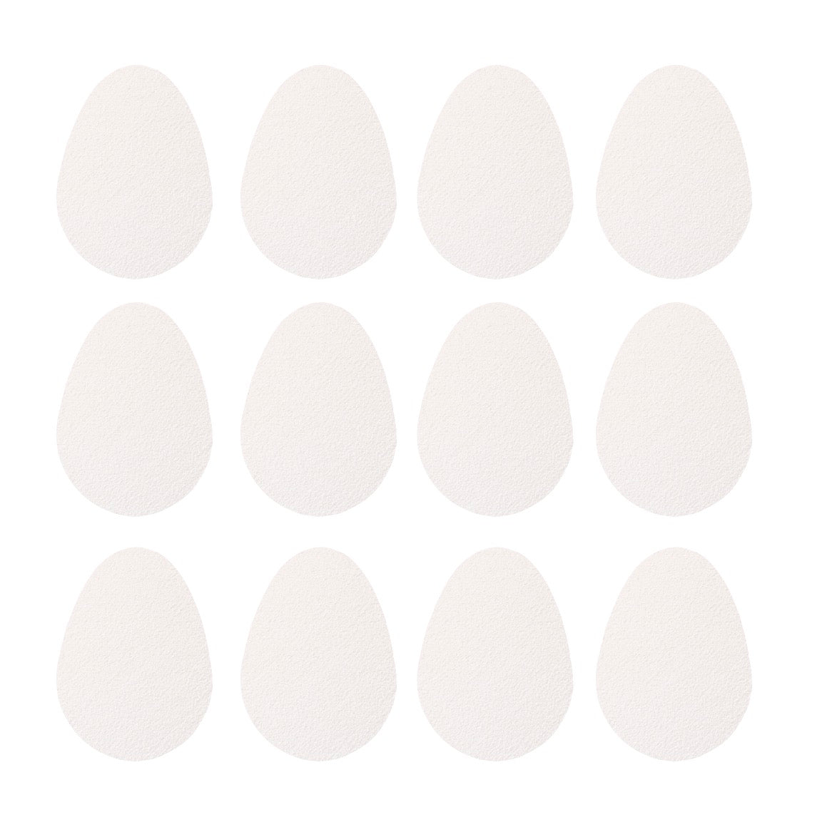 DIY White Easter Egg Decals - Cover-Alls Decals