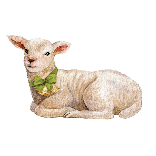 Easter Lamb Decal - Car Floats Reusable Car Decals