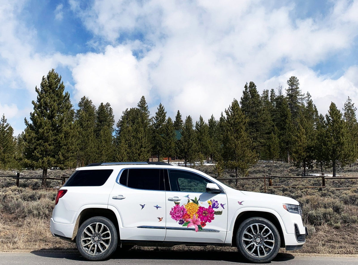 Spring Flower Bouquet Decals - Cover-Alls Decals