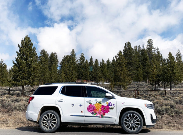 Spring Flower Bouquet Decals - Cover-Alls Decals