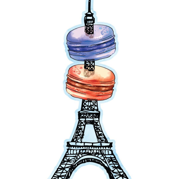 Eiffel tower as Toothpick - Cover-Alls Decals