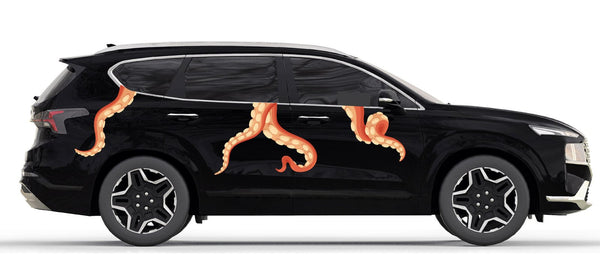 Eight Terrifying Tentacle Decals - Cover-Alls Decals