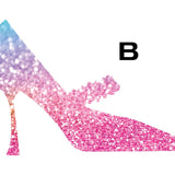 Embellished Shoe Cutouts Decals - Cover-Alls Decals