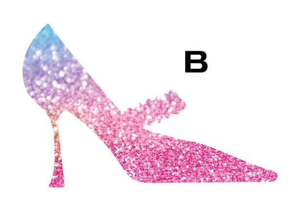 Embellished Shoe Cutouts Decals - Cover-Alls Decals