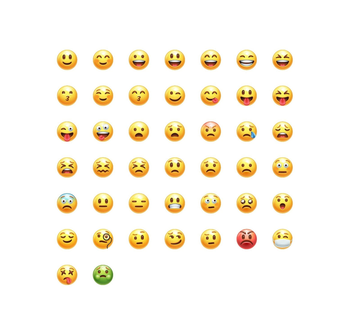 Emoji Decals - Cover-Alls Decals