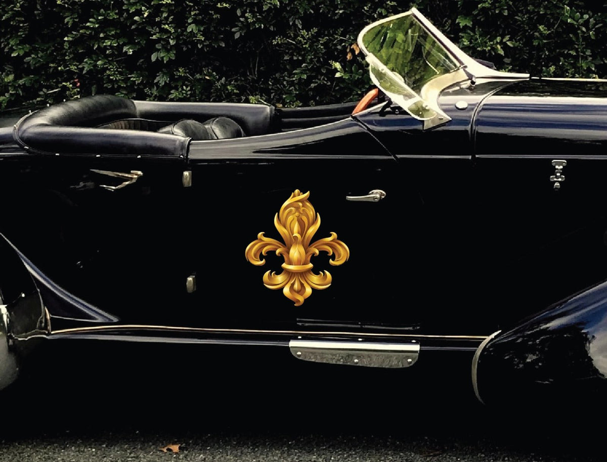 Fancy Fleur de Lis - Cover-Alls Decals