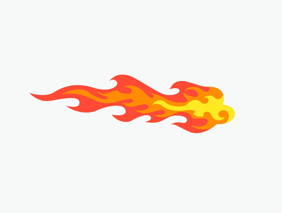 Flame Decals - Cover-Alls Decals