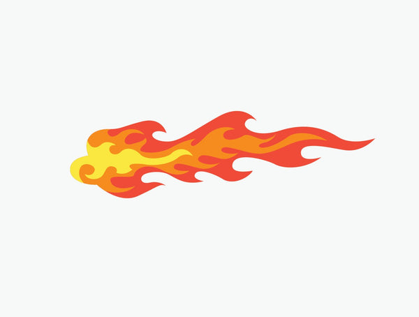 Flame Decals - Cover-Alls Decals