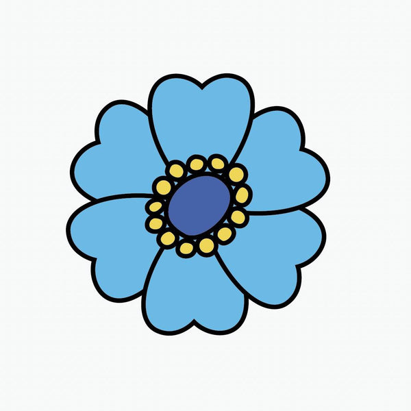 Forget Me Not Decals - Cover-Alls Decals