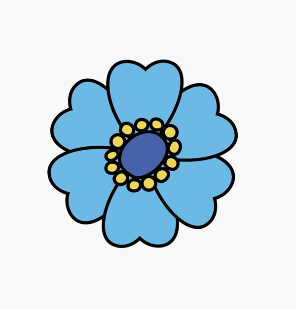 Forget Me Not Decals - Cover-Alls Decals