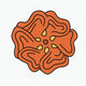 Freaky Flower — orange