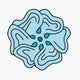 Freaky Flower — blue