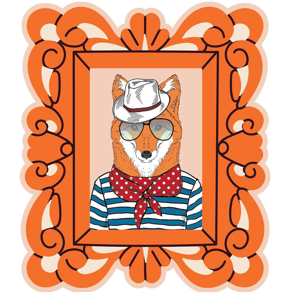 French Animal Portraits - Cover-Alls Decals