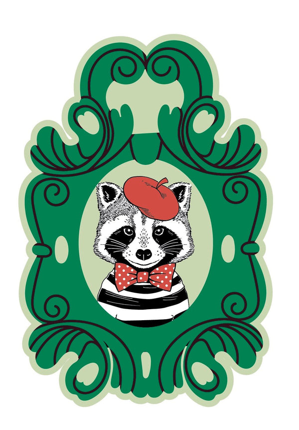 French Animal Portraits - Cover-Alls Decals