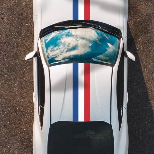 French colors stripes - Cover-Alls Decals