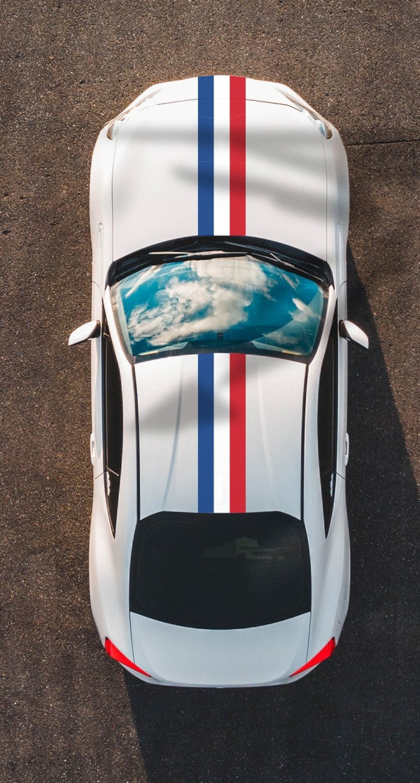 French colors stripes - Cover-Alls Decals