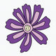 Friendly Flower — purple