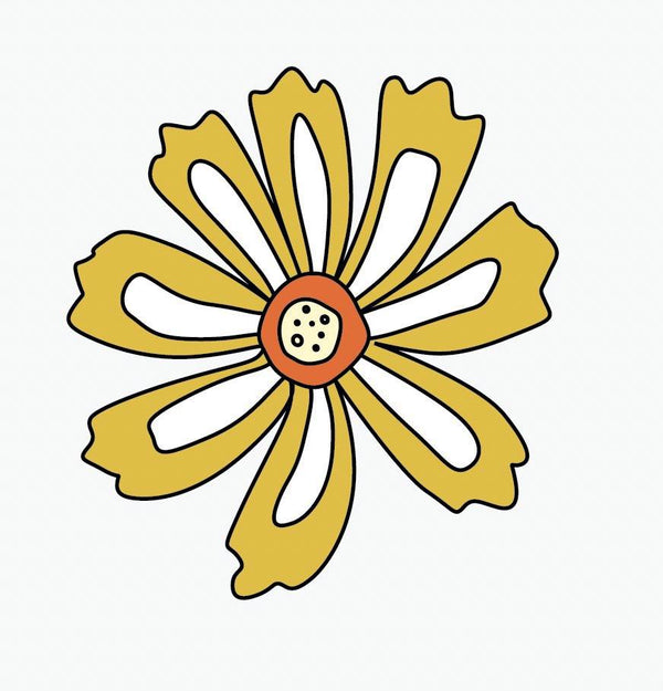 Friendly Flower Decals - Cover-Alls Decals