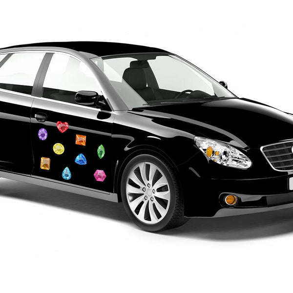 Gem Glam - Car Floats Reusable Car Decals