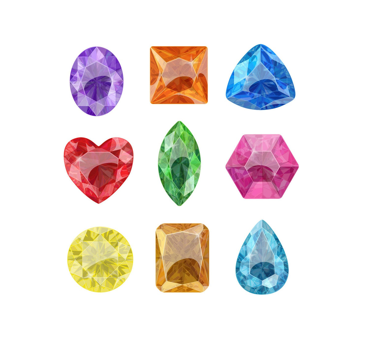 Gem Glam Decals - Cover-Alls Decals