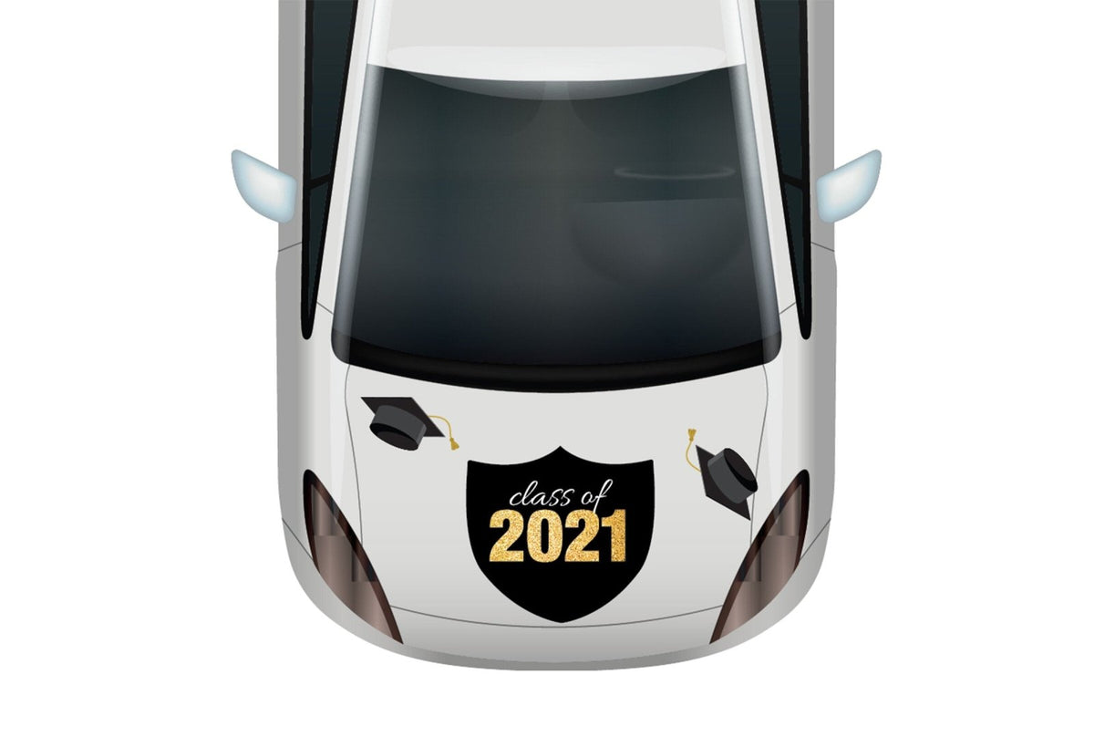 Graduation Cap Decals - Cover-Alls Decals