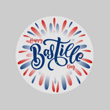 Happy Bastille Day - Cover-Alls Decals