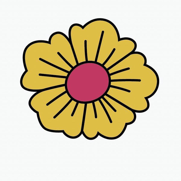 Happy Flower Decals - Cover-Alls Decals