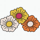 Happy Flower Decals - Cover-Alls Decals
