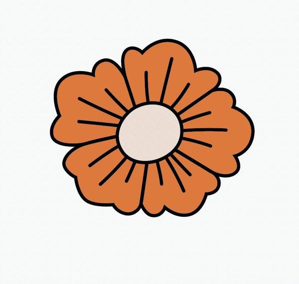 Happy Flower Decals - Cover-Alls Decals