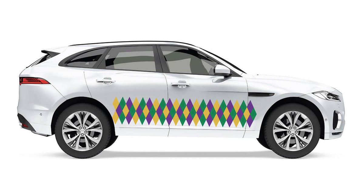 Harlequin pattern Decal - Cover-Alls Decals