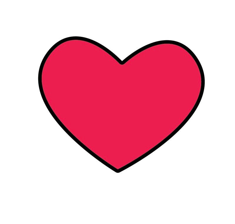 Heart Decals - Cover-Alls Decals