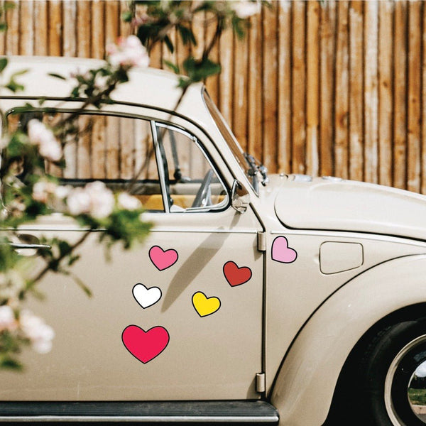 Heart Decals - Cover-Alls Decals