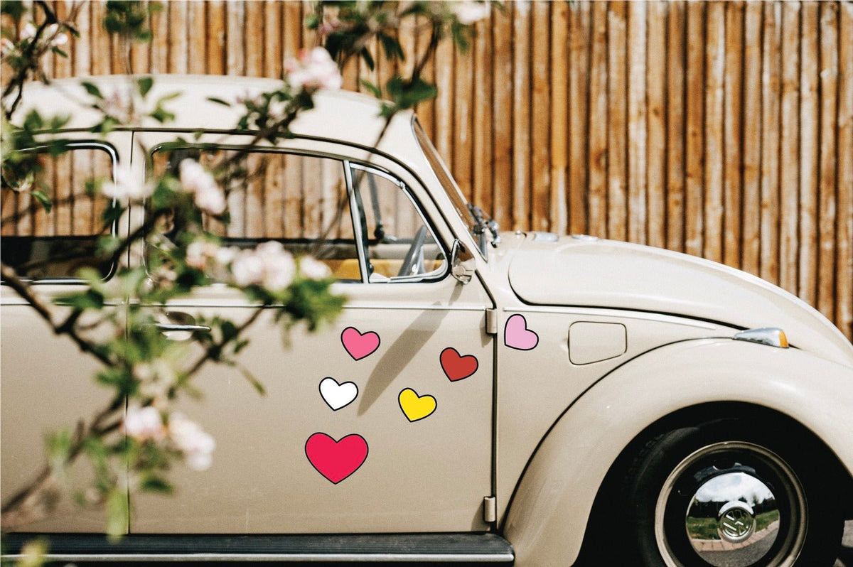 Heart Decals - Cover-Alls Decals