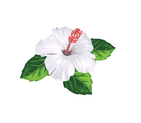 Hibiscus Flower Decals - Cover-Alls Decals